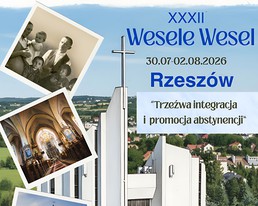 XXXII Ogólnopolskie Spotkanie Małżeństw, Które Miały Wesela Bezalkoholowe "Wesele Wesel - Rzeszów 2026"