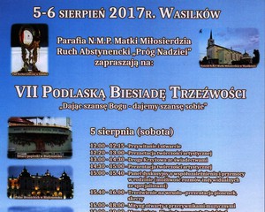 VII Podlaska Biesiada Trzeźwości - główna stacja kongresowa archidiecezji białostockiej