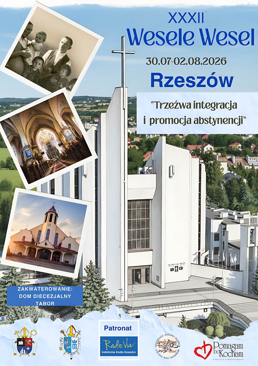 XXXII Ogólnopolskie Spotkanie Małżeństw, Które Miały Wesela Bezalkoholowe "Wesele Wesel - Rzeszów 2026"
